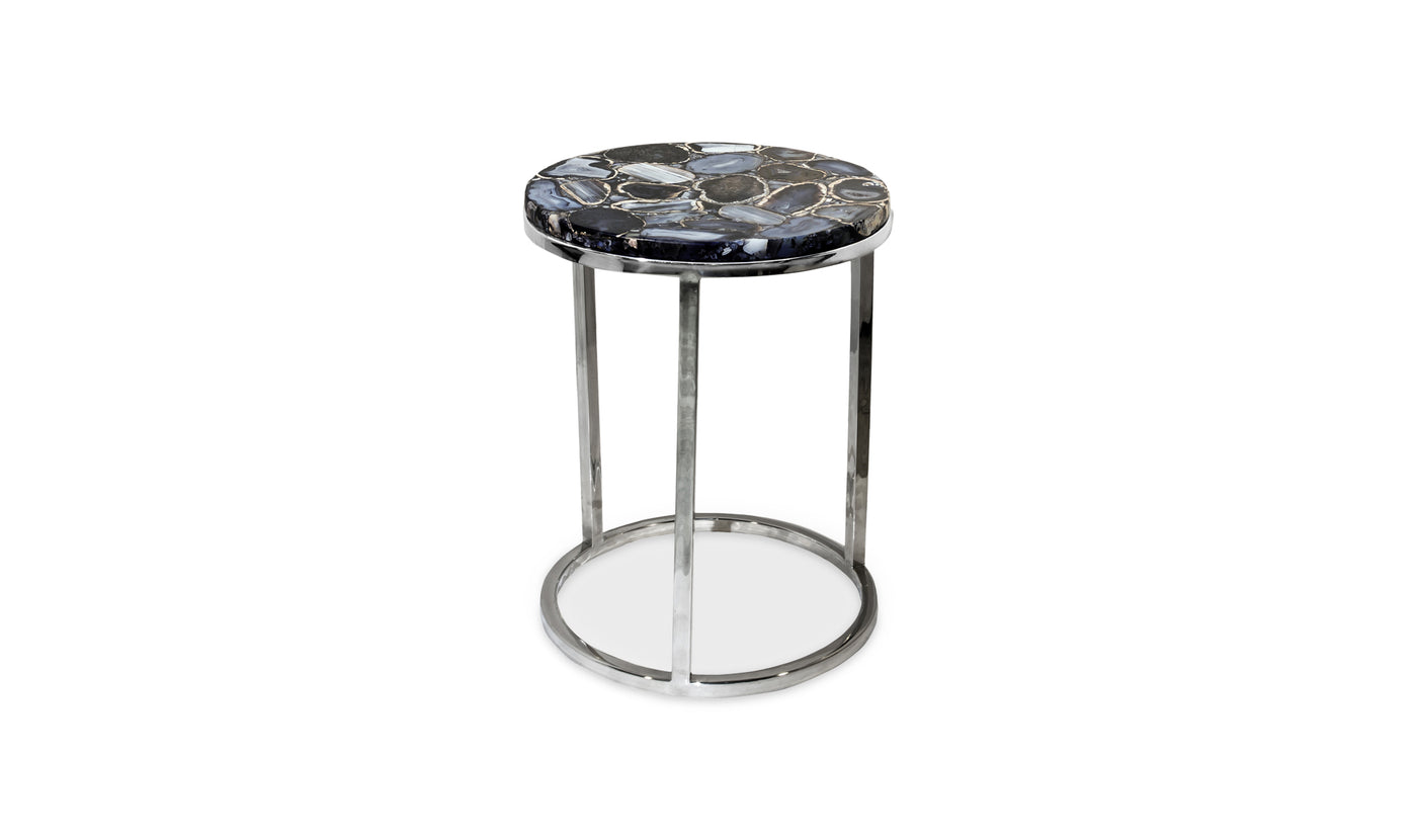 Shimmer Agate Accent Table