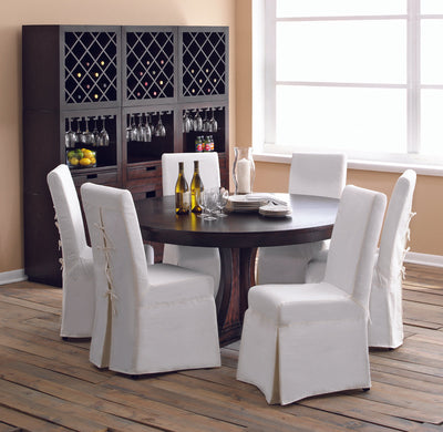 Padma's Plantation Pacific Beach Dining Chair - Sunbleached White