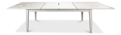 Sarreid Butterfly Dining Table, White