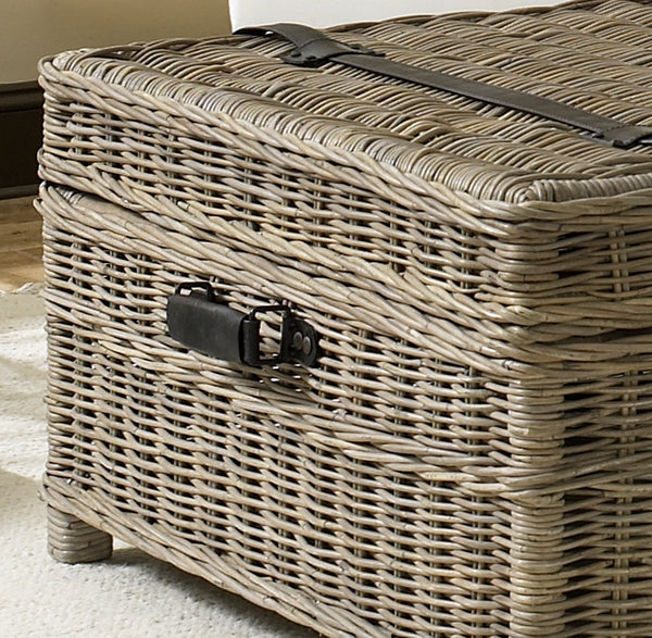 Woven Coffee Table Trunk