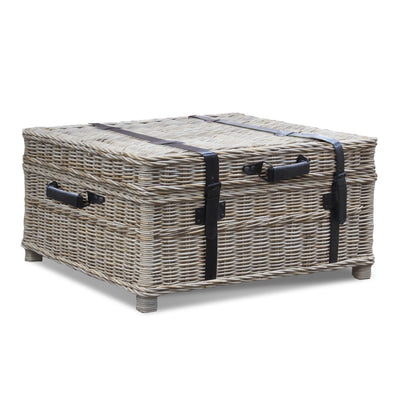 Woven Coffee Table Trunk